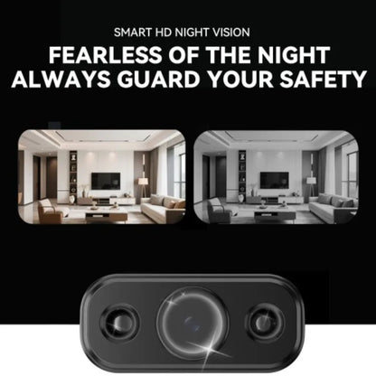 Mini caméra de sécurité intérieure 5MP, Vision nocturne, autonomie de la batterie 4H, alertes de détection de mouvement, stockage SD/Cloud, contrôle par application pour téléphone, caméra pour bébé