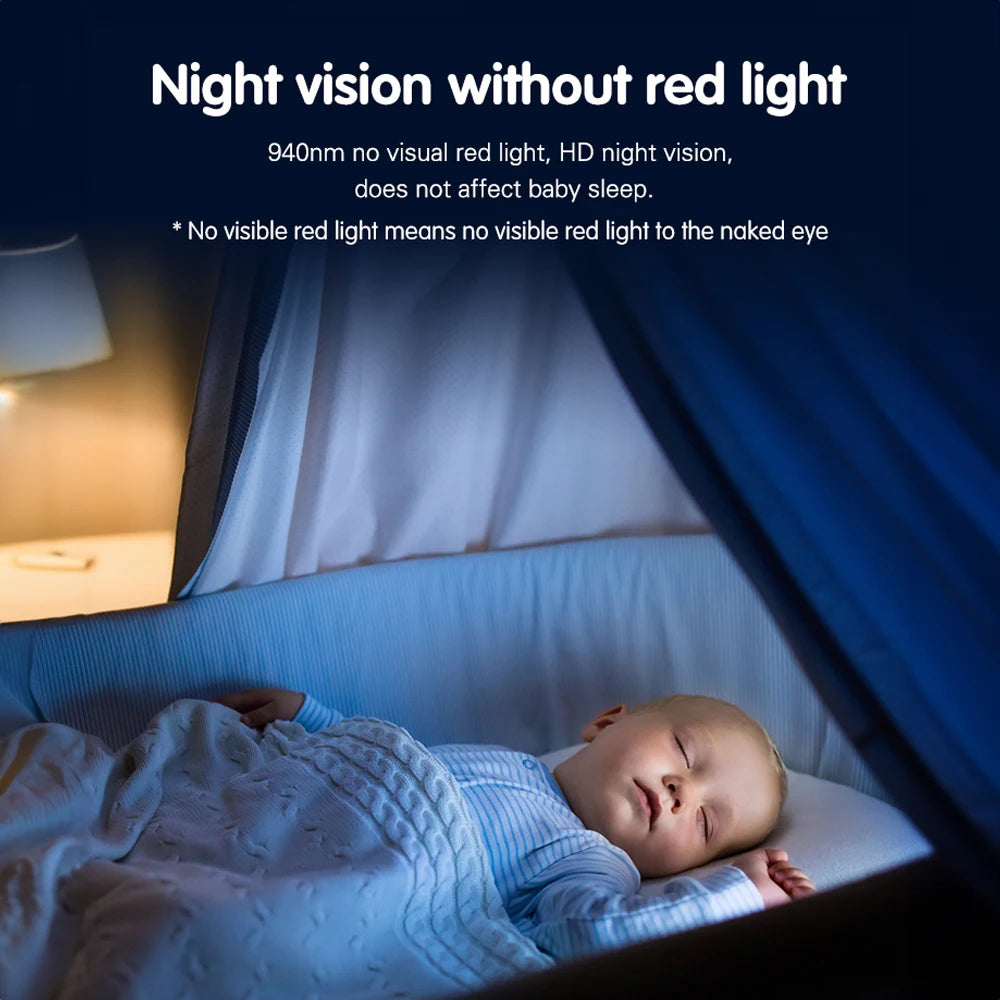 Pack caméra bébé WiFi 1080P accessoires