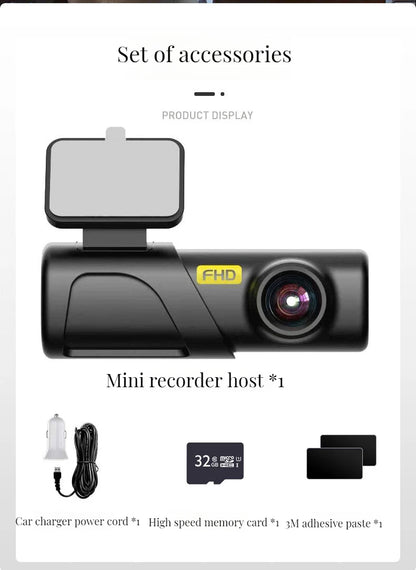 Dashcam 2K WiFi - Commande Vocale