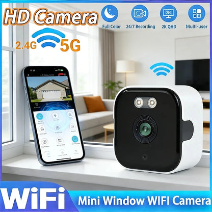 Caméra WiFi de sécurité, mini caméscope HD 1080P, version nocturne pour intérieur, caméra intelligente de protection vidéo