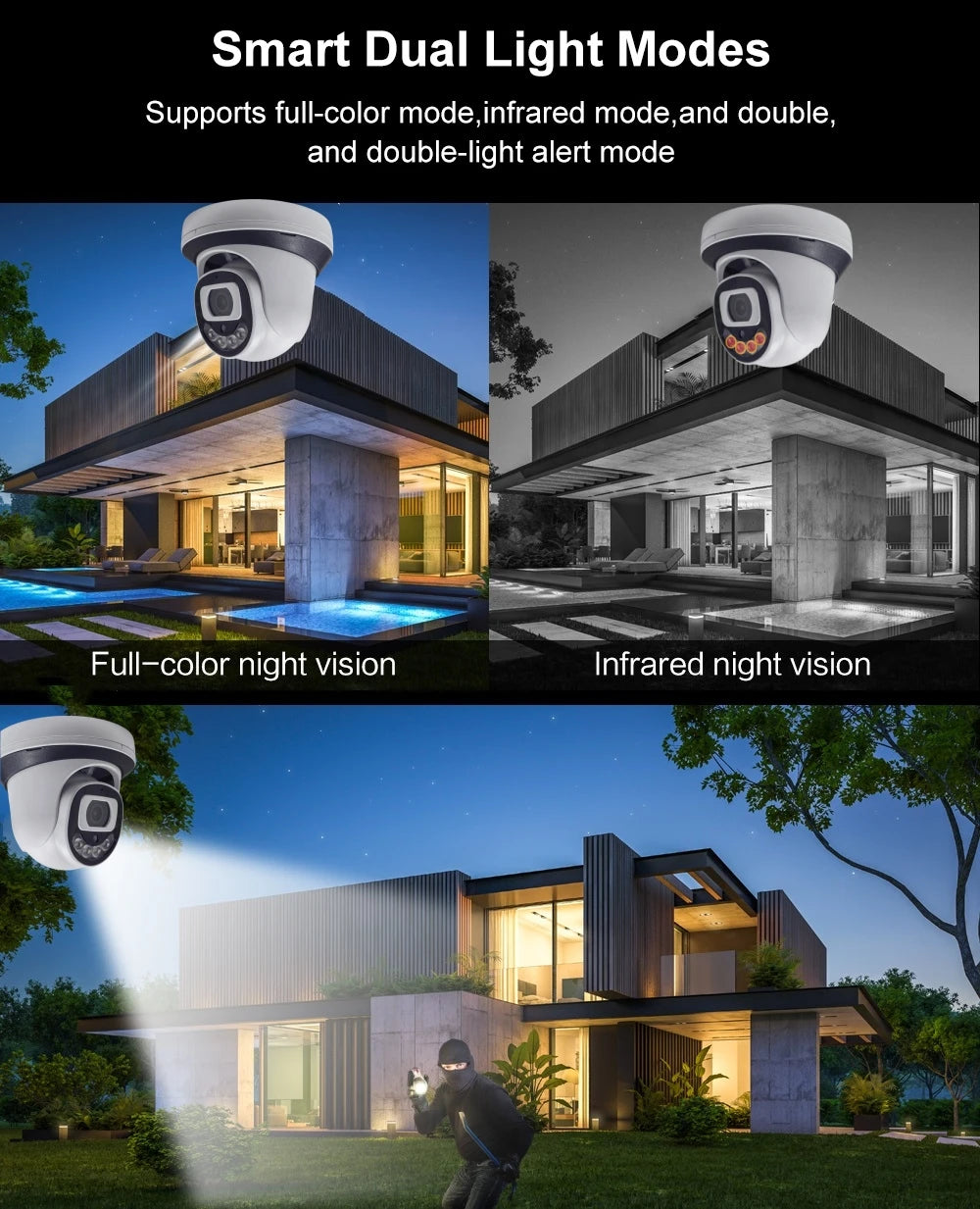 Caméra de sécurité IP 8MP Wifi Surveillance intérieure Protection à domicile CCTV 4/5MP dôme sans fil Camara vidéo intérieure Wi-Fi XM ICSee Ca