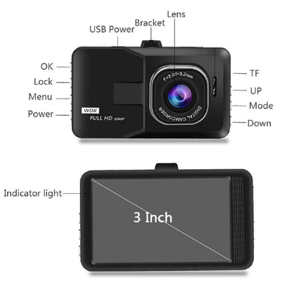 Dashcam 1080P - Parking 24H Capteur G