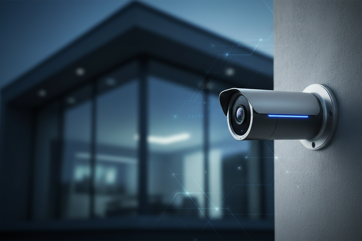 Image professionnelle de caméra de surveillance